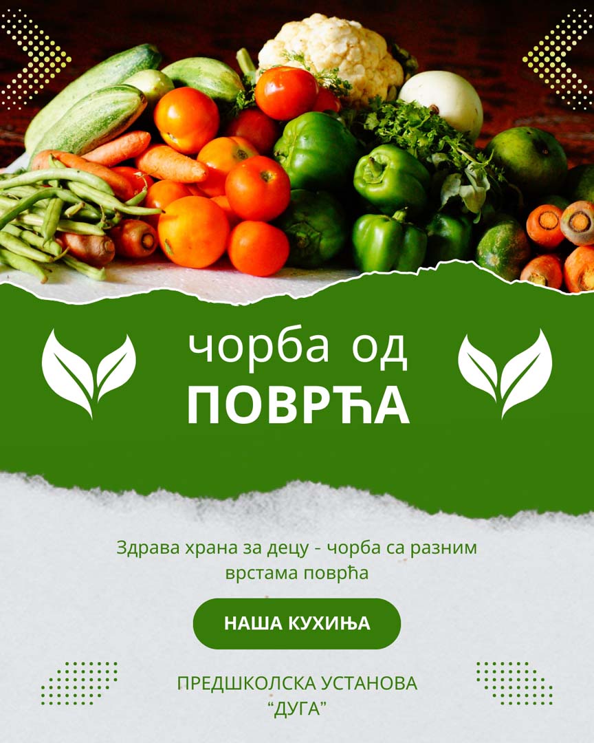 You are currently viewing Јеловник од 15. до 19. септембра 2025. године